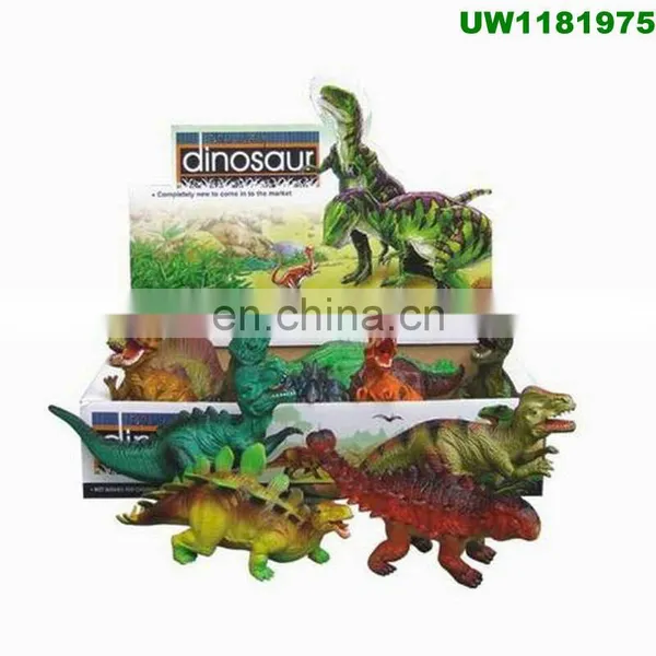 Dinosaur Figure Toys, 7 Inch Jumbo Plastic Dinosaur Play Set, Educational Realistic Dinosaur Figures for Boys Toddlers photo-4