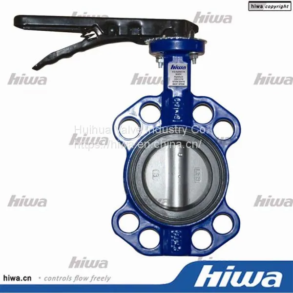 B20W-YX Wafer Type Butterfly Valve With Pin