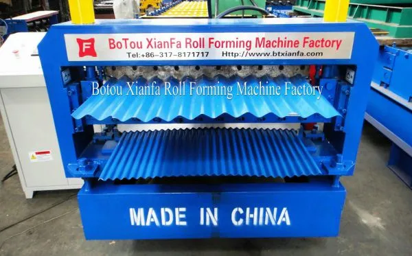 Turkey Type Roof Use And Steel Type Tile Roll Forming Machine photo-3