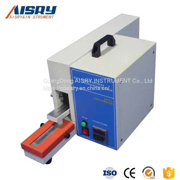 Quality Assurance Electric Wet and Dry Friction Decoloring Test Instrument photo-2