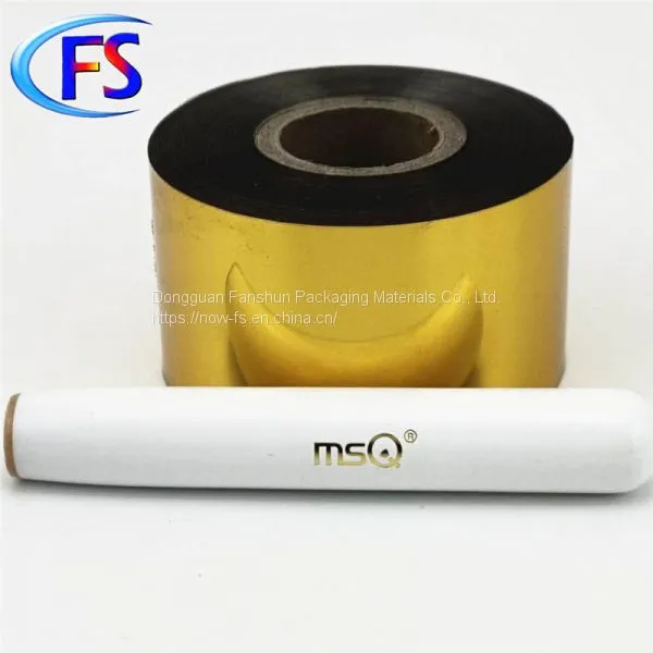 Sweat Resistance Detection / Gold / Plastic Foil Bronzing / Cosmetics / Eyebrow Pen Foil Stamping photo-5
