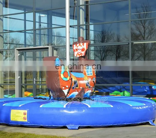 Pirate Ship Theme Interactive Inflatable Adult Pull Riding Games For Events photo-2