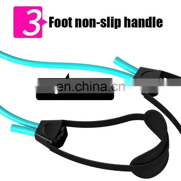 Portable Yoga Resistance Bands Pilates Stick BodybuildingGym Rubber Tube Elastic Bands Fitness Equipment Pilates Bars photo-4