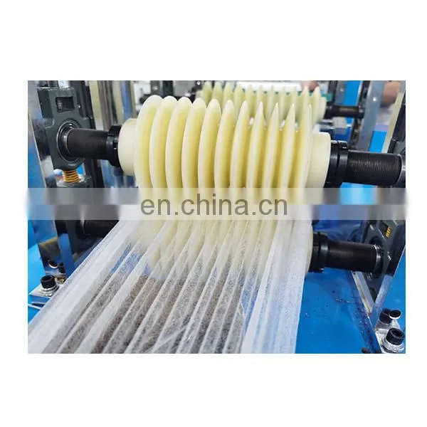 PE Plastic or Nonwoven Bouffant Bathing Cap Making Machine photo-3