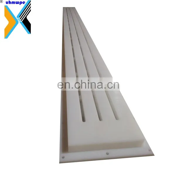 UHMWPE Suction Box Top Forming Board for Paper Machine UHMWPE Dewatering Elements UHMWPE Paper Machine Vacuum Suction Box Cover photo-2