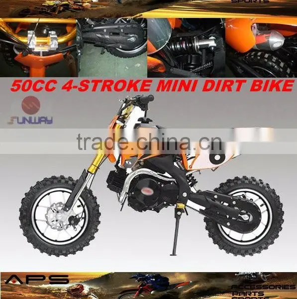 Mini Dirt Bike 50cc 4stroke Air Cooled