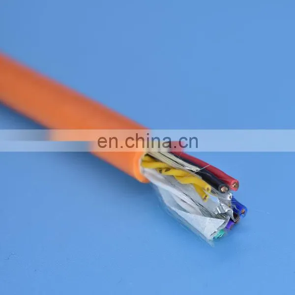 0.75mm Twisted Pair Cable 8 Core Shielded Copper PUR Cable for Pipe Crawler photo-5