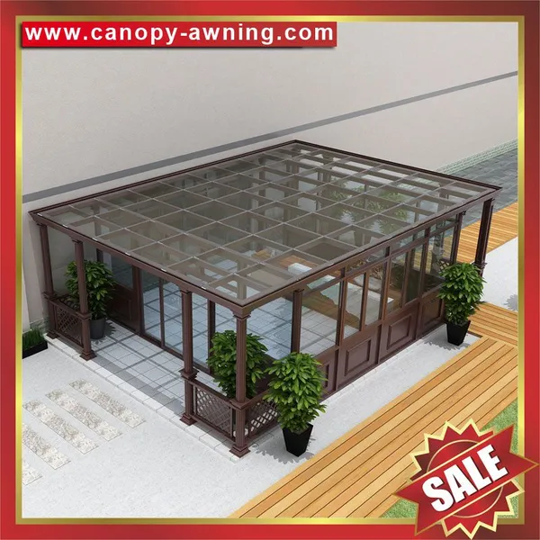Outdoor Metal Alu Aluminum Sunroom,garden Glass Sun House Room Project,excellent Aluminium Framework,super Durable! photo-5