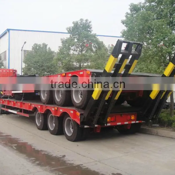 3 Axles Low Bed Trailer
