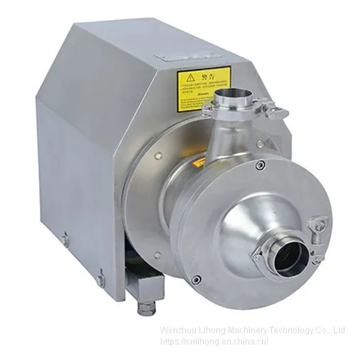Stainless Steel Sanitary Food Grade Self-Prime Pump for Milk, Juice, Etc Reference