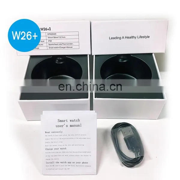 2022 W26+ Smart Watch W26 Plus Serie 6 With Bt Calling Waterproof Blood Pressure W26 Plus Smart Watch photo-3