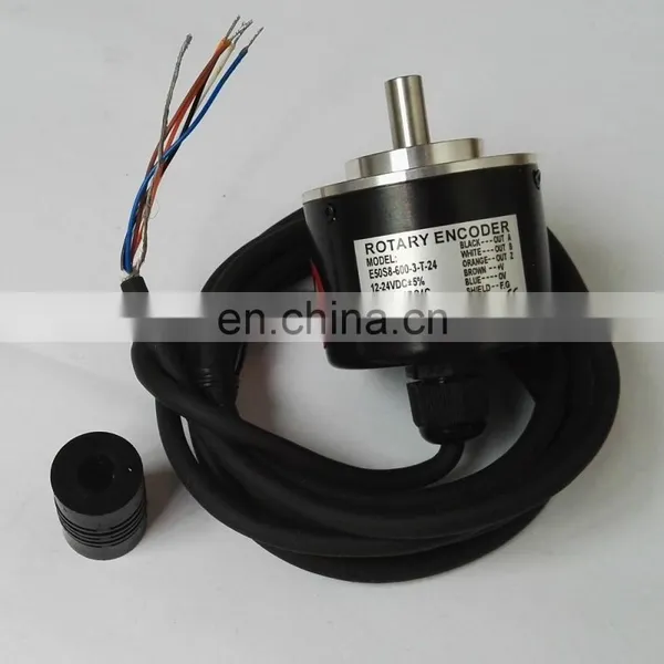 E50S8-600-3-T-24 600ppr Push-pull 8mm Solid Shaft Encoder photo-2