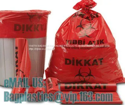 Cytotoxic Waste Bags Clinical Autoclavable Biohazard Bags Transport Bags Blood Bags, Medical Biodegradable Autoclavable Biohazard Bags Pocket Biohazardous Healthcare Suppliers, Lab Bags, Blood Bags photo-2
