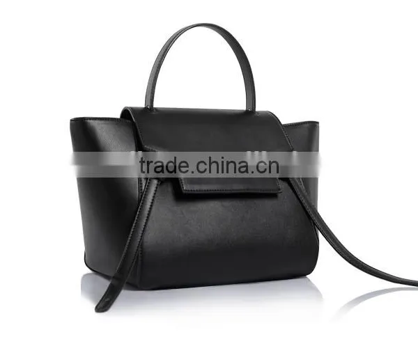 2016 Guangzhou New Fashion Genuine Nappa Leather PU Leather Belt Bags Shoulder Bag Handbag for Woman photo-3