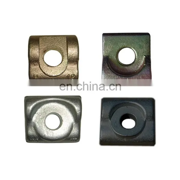 Elevator Shaft Components T Type Forged Rail Clip Casting Sliding Rail Clip photo-5