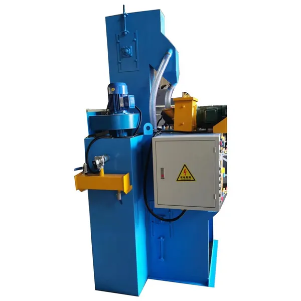 Tumble Type Conveyor Rubber Belt Type Sand Blaster Shot Blasting Machine photo-2