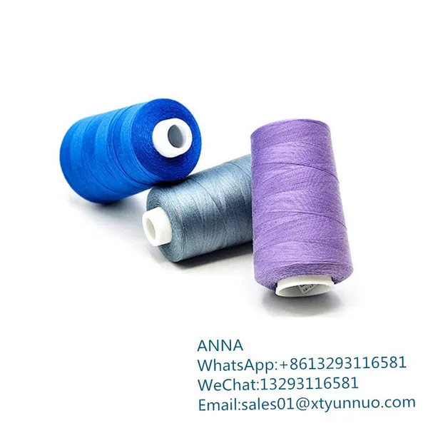 Manufacturer Supply 100% Spun Polyester Sewing Thread photo-5