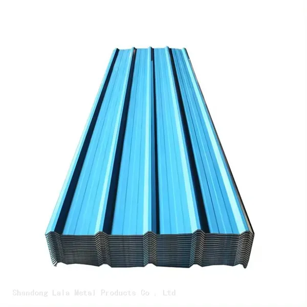 Color Corrugated Metal Steel Sheet Corrugated Steel Sheet Calamina Galvanized Toles Pour Toitures photo-4
