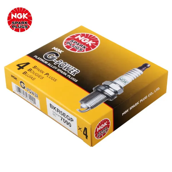 Wholesale Original Genuine NGK Spark Plug Single Platinum BKR5EGP 7090 Car Engine Spark Plug for VW TOYOTA NISSAN photo-2