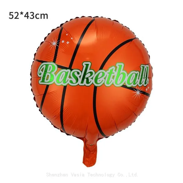 Factory-Supplied 18-Inch Sports Foil Balloons - Football, Baseball for World Cup & Event Decor photo-3