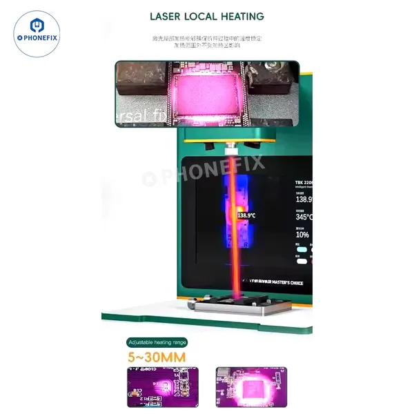 TBK 2206 Laser Welding Machine With HD Microscope for Phone Repair photo-3