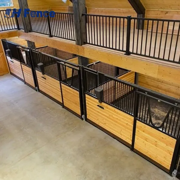 Horse Prefabricated Horse Box Equine Horse Stable Equipment Mobile Stall for Farm Outdoor photo-3