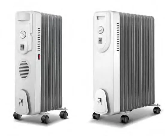 Heater Electric Oil Ting Household Vertical Floor Standing Electric Heater(Wechat:13510231336） photo-2