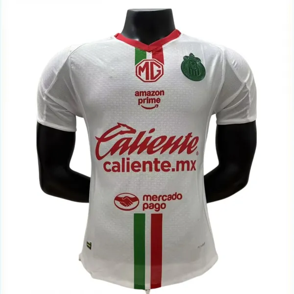 2025-26 Chivas Home and Away Jerseys American Club Football Shirt Player Version Silicone Numbering Sewn Textile Short Sleeve Soccer Jersey photo-3