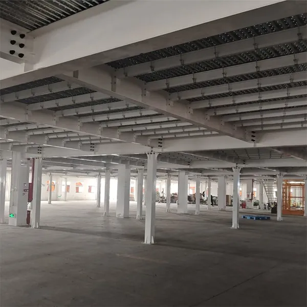 Industrial Warehouse Storage Mezzanine Platform With Steel Grating