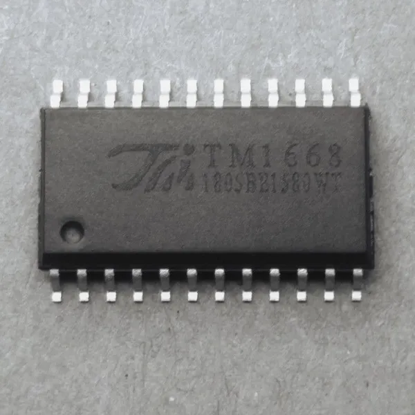 10-segment 7-digit Led Digital Tube, Household Appliance Panel Display Driver ic Tm1668