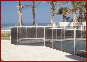 Child-Safe and Pet-Proof Textilene Mesh – PVC Coated Woven Fabric Wholesale for Swimming Pool Safety Fence, Anti-Climb and Durable photo-4