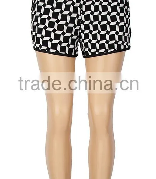 LADY'S PRINTED KNITTED SHORTS photo-3