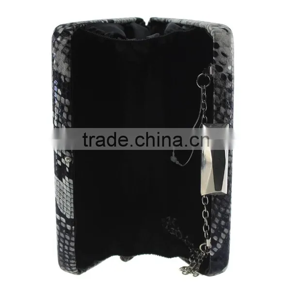 2015 Hot Sale Snake Skin PU Leather Evening Bags photo-5