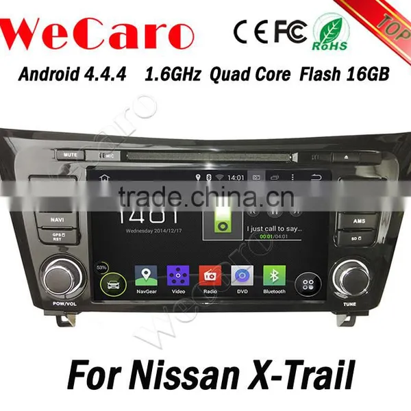 Wecaro WC-NU8052 Android 4.4.4 Car Dvd for Nissan X-trail Car Radio Navigation System 2014 3G Wifi Playstore photo-3