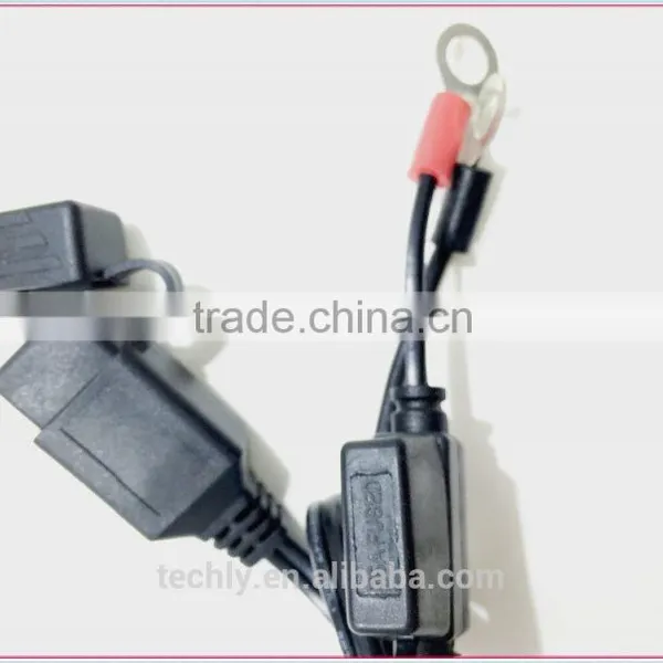 Battery Tender Quick Disconnect Fused Ring To 6V 2.1A USB Charger Adapter photo-5