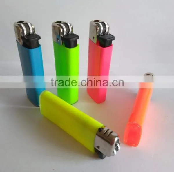 Plastic Mini BIC CRICKET Flint Lighter FH-203 With Butane Gas Neon Color photo-3