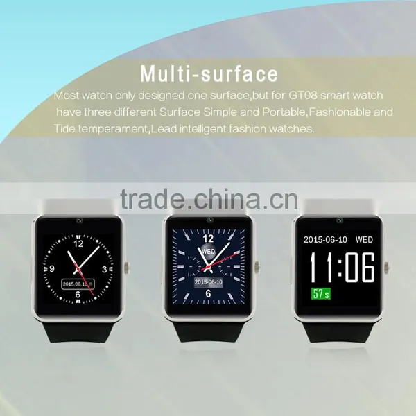 2016 Hot-selling Bluetooth Heart Rate Monitor Fitness Tracker Smart Watch Android Wear Smart Watch Quality Choice photo-5