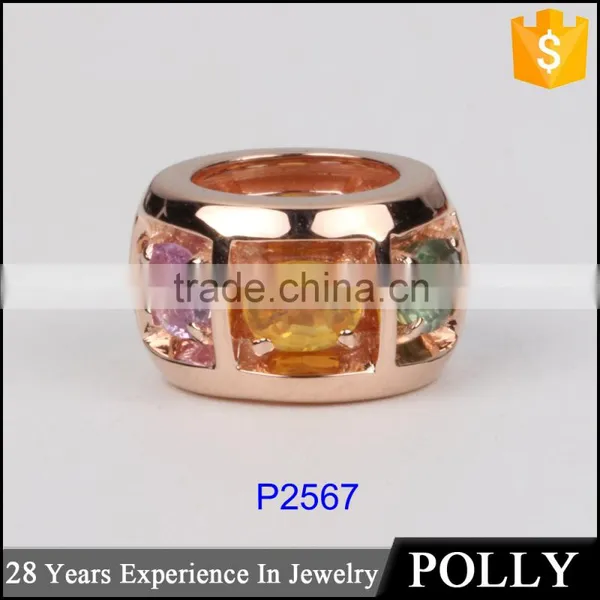 China Oem Jewelry Manafacturer Big Stone Pendant Design Simaples Gold Chain Necklace photo-2