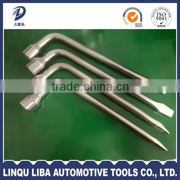 350mm Fully Polished L Shape Hand Socket Spanner/wrench photo-6