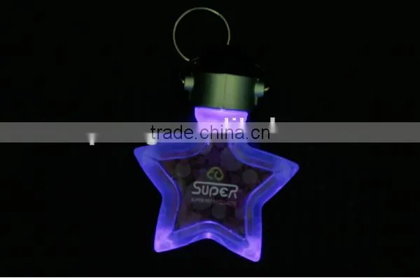 Star Shape LED Luminous Pet Dog LED Tag Custom Logo photo-2
