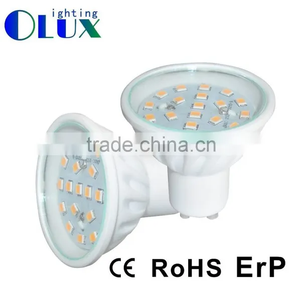 Energy Saving Bulb Super Aluminum Housing Body GU10 Cool White Led Lighting CRI80 7W 600LM AC90-130V GU10-2835SMD Led Lamp photo-5