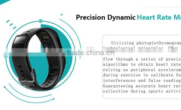 Bluetooth Fitness Band Smart Watch Step Heart Rate Monitor IOS Android Wristband TW64S photo-3