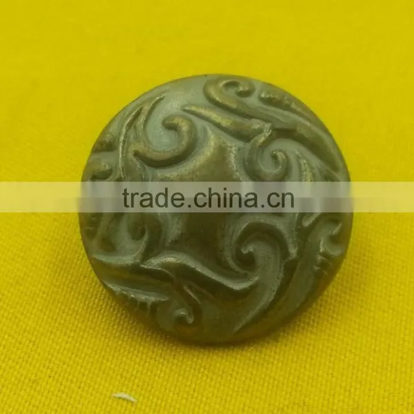 Zinc Alloy Metal Shank Button For Coats -- MS1111 photo-3