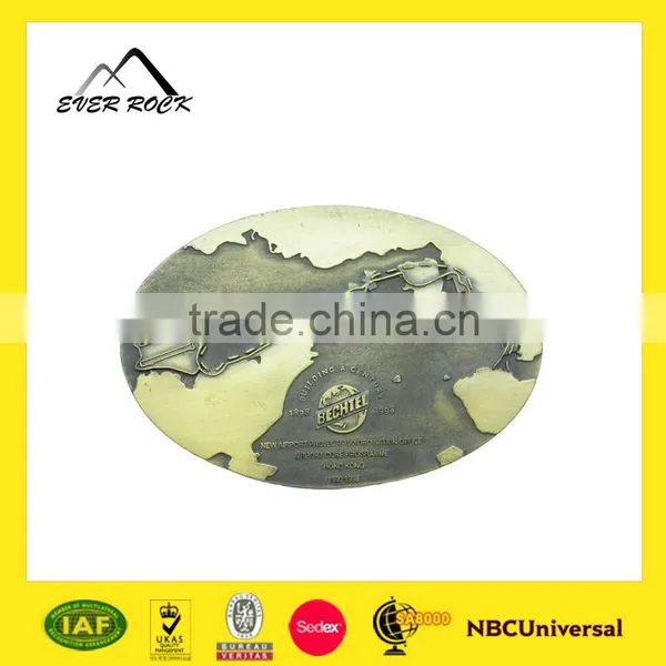 Hot Selling New Fashion Square Popular Bag Accessory Metal Label in China photo-5