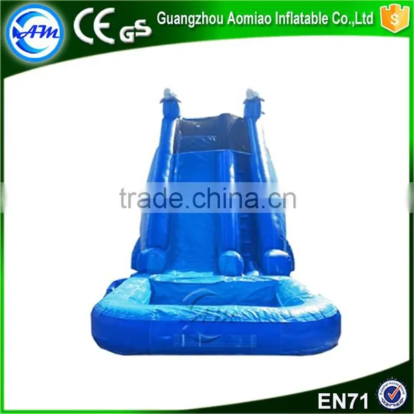 Top Quality 0.55mmPVC Large Inflatable Giant Slide,inflatable Water Slide Pool photo-4