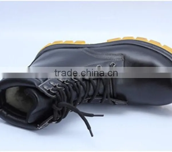 PU Injected Safety Work Boots Leather Safety Shoes 9883-3 photo-3