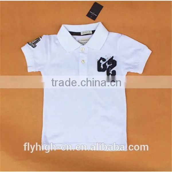 Logo Printed t Shirt Fashion Custom Polo t Shirt for Kids photo-3