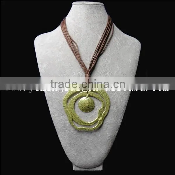Fashion Necklace With Beads,cord Necklace With Clasp,fashion Necklace
