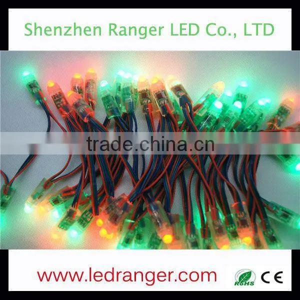SM16726 LED Pixel String for Billboard, Signages 12mm F8 LEDs rgb led pixel light string