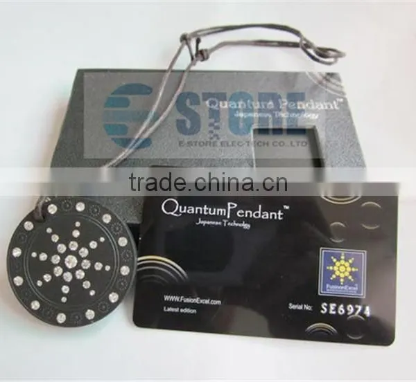 Super Star Design Lava Stone Japanese Quantum Scalar Energy Pendant With Authenticity Card and Chain photo-5